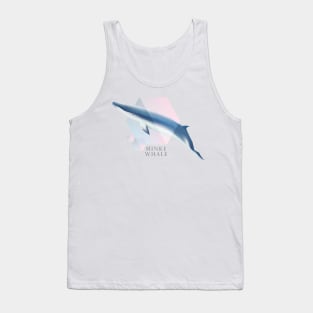 Minke Whale - Beautifully Styled Oceanic Mammal Tank Top